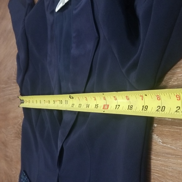 (M) Avanti Designs Beaded Formal Evening Office Workwear Business Professional - Picture 8 of 9